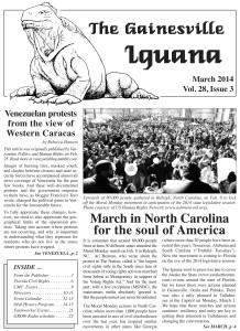 march iguana cover